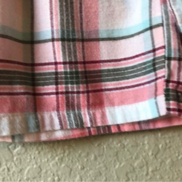 Carter’s Shirt Girls Pink Plaid Casual Preppy Long Sleeve Shirt Top Toddler 4T - Picture 4 of 13